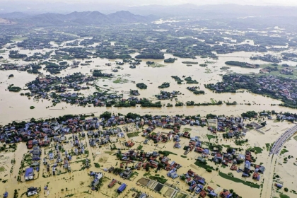 Những tiếng kêu cứu khẩn cấp khi Thái Nguyên bị ngập lụt nặng